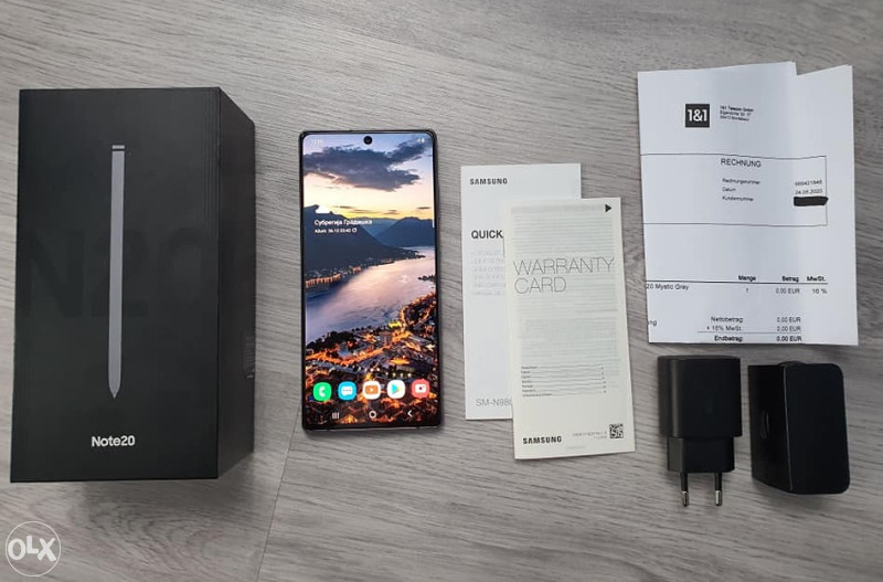 Samsung Note 20 Mystic Gray 256 GB Duos