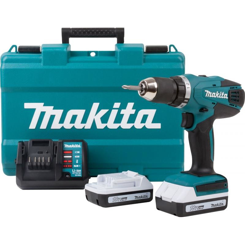 Makita aku odvijač bušilica DF457dwe 18V / 1,5Ah