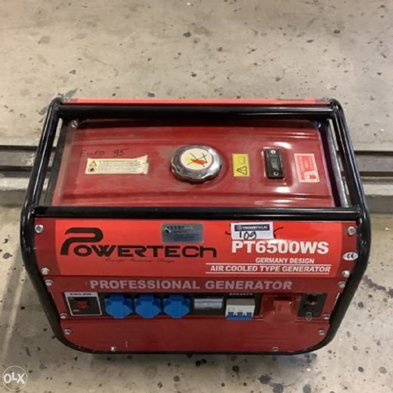 Tihi generator na špagu, benzin 6,5KS - Powertech