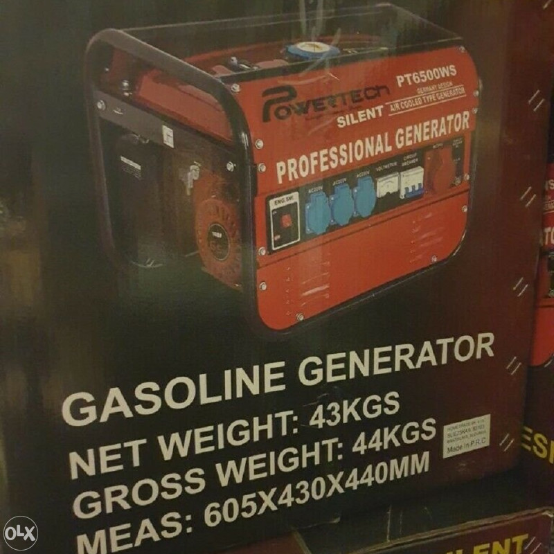 Tihi generator na špagu, benzin 6,5KS - Powertech
