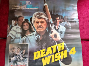 Filmski/kino plakat Death Wish 4 Charles Bronson(1987)