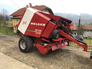 Welger RP200 - Rolo Balirka Presa