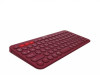 Bluetooth Tastatura Logitech K380 Red Multi-Device