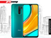 MOBITEL XIAOMI REDMI 9 4GB/64GB, Sivi