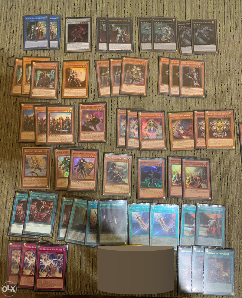Yugioh Karte Noble Knight deck core - Karte za igru - OLX.ba