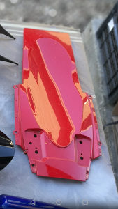 Suzuki gsxr 600 750 k6 k7 plastika ispod repa 2006 2007