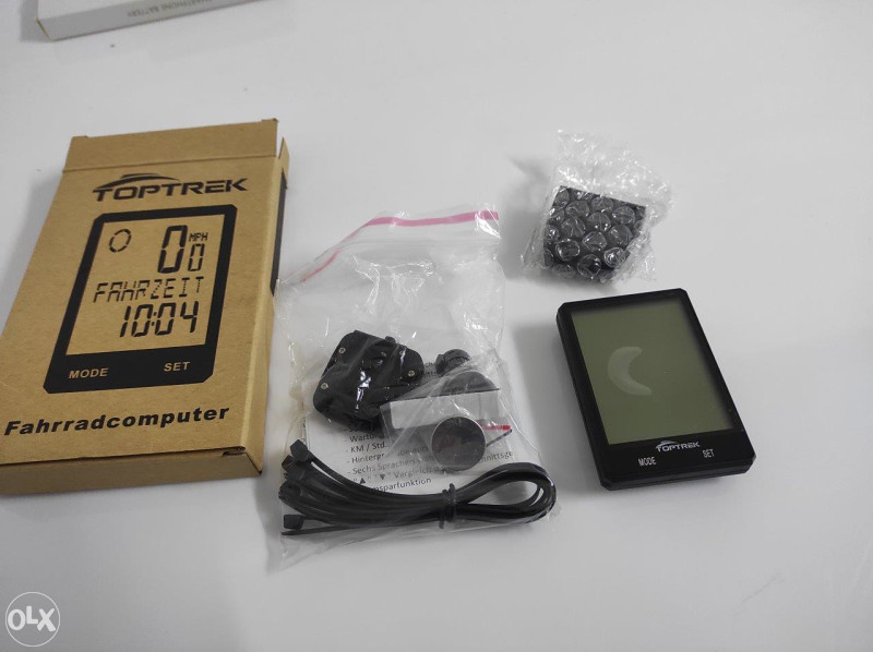 TOPTREK biciklo brzinomjer, IP67,LCD touch screen