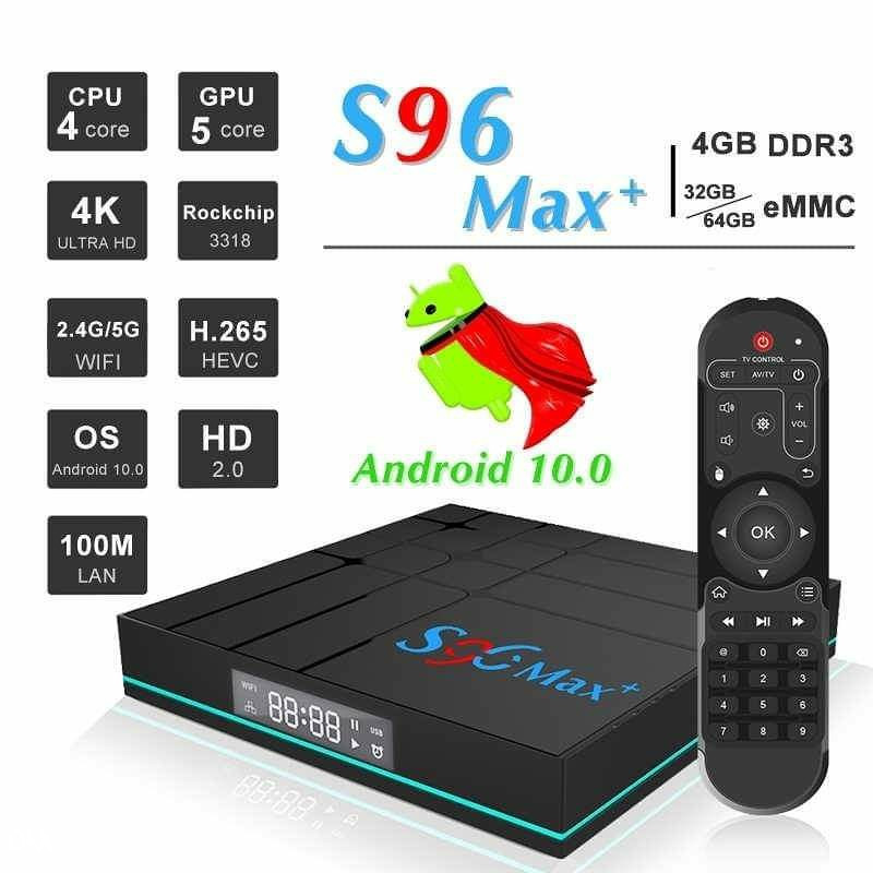 ANDROID SMART TV BOX NAJNOVIJI MODEL ANDROID 10 TV BOKS TV boxovi