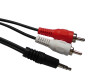 KABAL AUX LTC CA5JR 3.5mm Jack-2RCA 5 metara