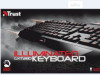 GXT 280 LED Illuminated Gaming Keyboard Trust