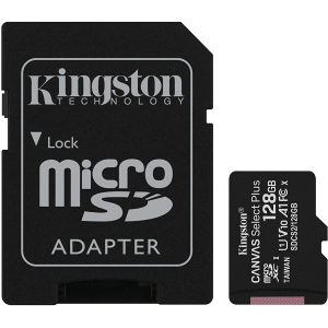 MICRO SD 128GB Kingston MicroSD 128GB Class10