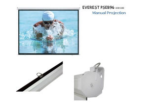 Platno za projektor Everest PSEB96 180*180cm