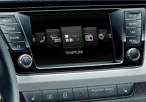 Skoda SmartLink Smart Link CarPlay Mirror Link aktivaci