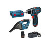 BOSCH aku bušilica GSR 12V-15 aku ručni usisavač