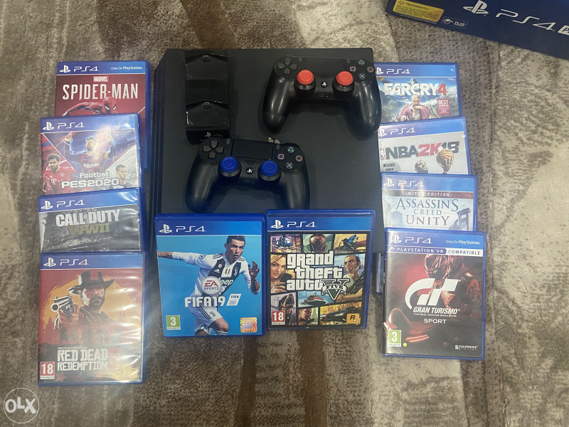 Ps4 pro, ps VR logitech g29 Konzole