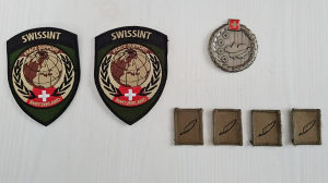 Amblemi Swissint Švicarske vojske mirovna misija čičak