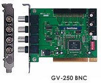 Geovision 250V 4 Channel CCTV Camera Video Card PCI