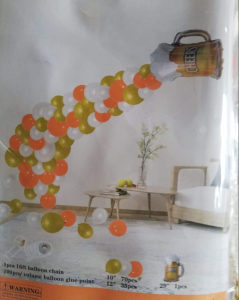 Baloni dekorativni luk, balon party dekoracije