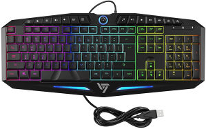 VicTsing Rainbow LED RGB Gaming tastatura, PC,MAC