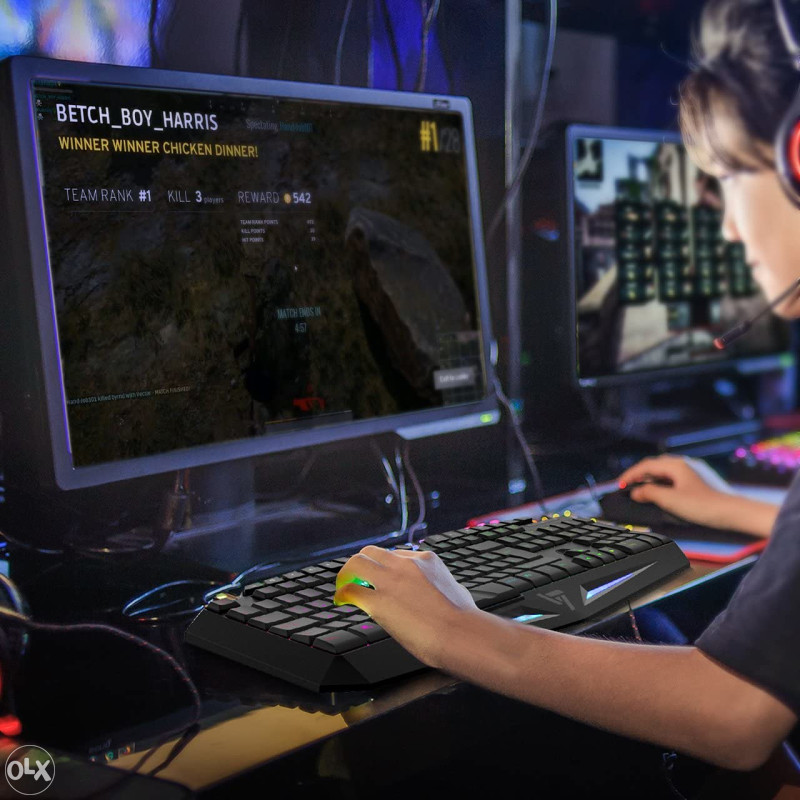 VicTsing Rainbow LED RGB Gaming tastatura, PC,MAC