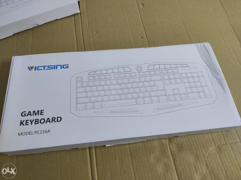 VicTsing Rainbow LED RGB Gaming tastatura, PC,MAC