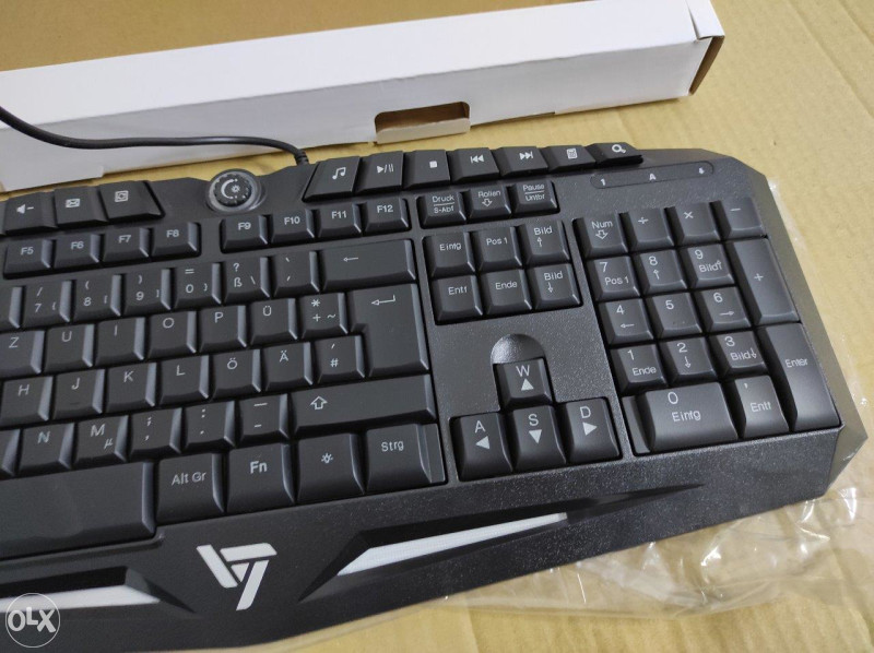 VicTsing Rainbow LED RGB Gaming tastatura, PC,MAC