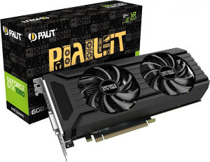 Palit GeForce GTX 1060 DUAL 6 GB GDDR5 grafička kartica