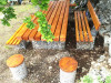 STOL OD GABIONA I GREDA 300X100X85CM