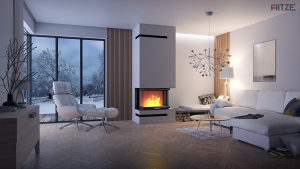 KAMIN TROSTRANI HITZE TRINITY C