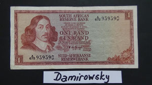 Južna Afrika 1 rand 1966