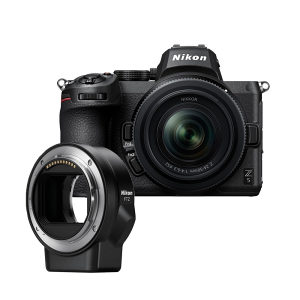 Nikon Z5 + 24-50mm f4,0-6,3 + FTZ Adapter