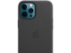 iPhone 12 Pro Max Leather Case with MagSafe - Black
