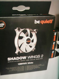 BE QUIET! Shadow Wings 2 120mm bijeli