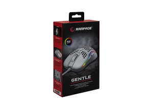 Gaming miš Rampage SMX-R85 GENTLE RGB 6400 DPI Bijeli