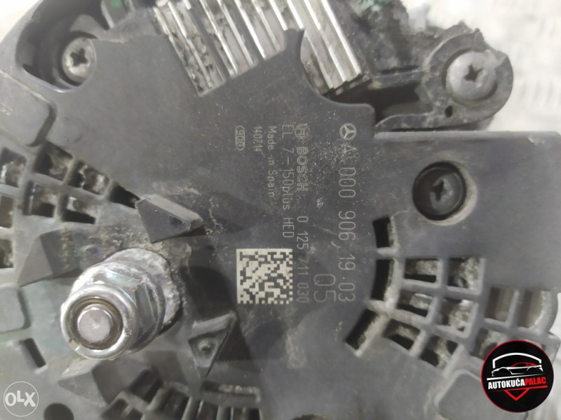 Alternator Mercedes W246 BKLASA A0009061903 A1331 Alternatori OLX.ba