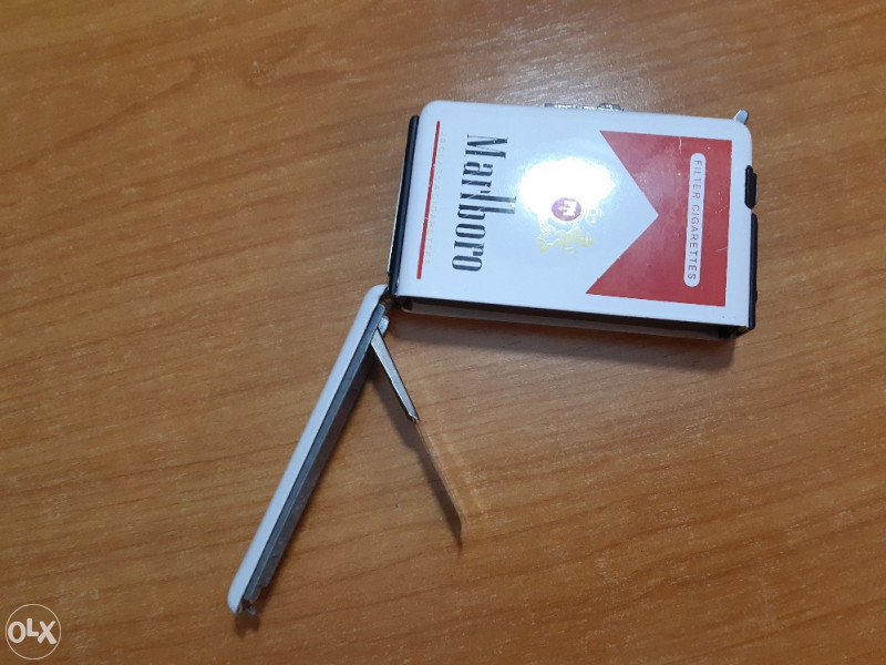 UPALJAČ, MARLLBORO, RETRO, SA BOKSOM ZA CEGARETE