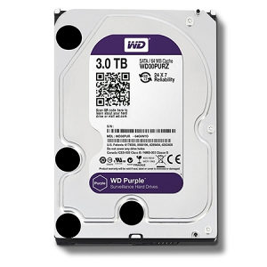 HDD PURPLE 3 TB, WD30PURZ, SATA-6Gb