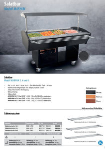 Salatara samouslužna SARO MARYAM BAR