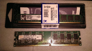 DDR2 RAM 2x1 GB, PC2-6400U