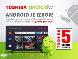 Toshiba 4K 65" ANDROID UltraHD 65UA2063DG Smart WiFi^^