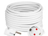 COMMEL Produni kabel - šuko H05VV-F 3G1,5 L=8,0,220-5