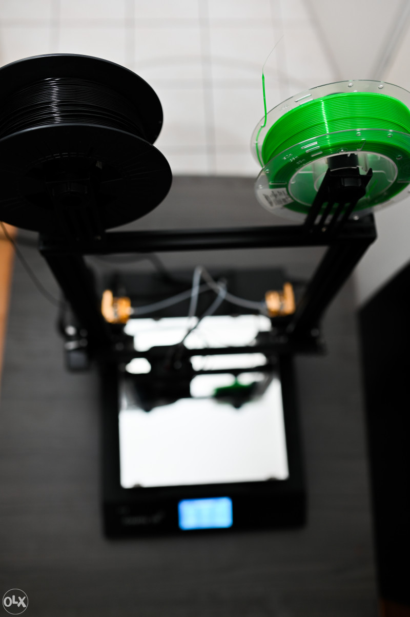 Creality CR-X, CRX, 3d printer, dual extruder, filament
