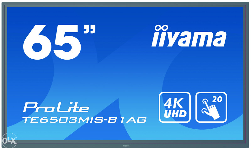 Monitor 65" IIYAMA Touch Screen TE6503MIS-B1AG Display