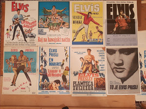 ELVIS PRESLEY 8 komada original kino plakat poster