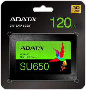 ADATA SU650 120GB 3D-NAND 2.5" SATA III High Speed