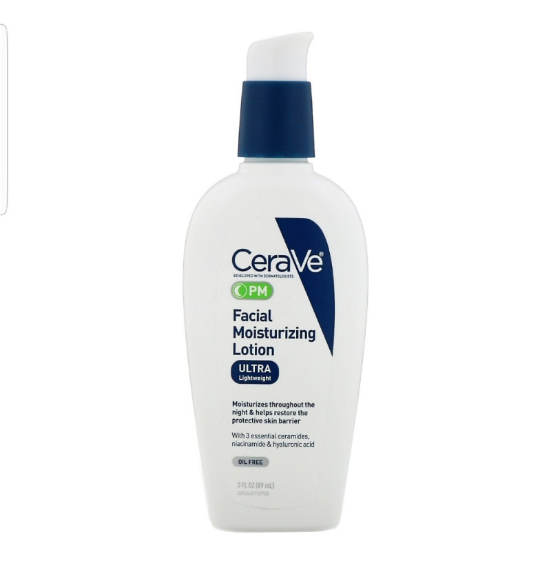 CeraVe PM Facial Moisturizing Lotion 89 ml noćna krema
