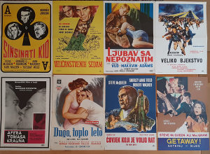 15 komada STEVE MCQUEEN original kino plakat poster