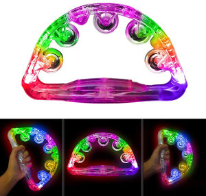 LED RGB Tambourine,Tamburin,def, muzički instrument
