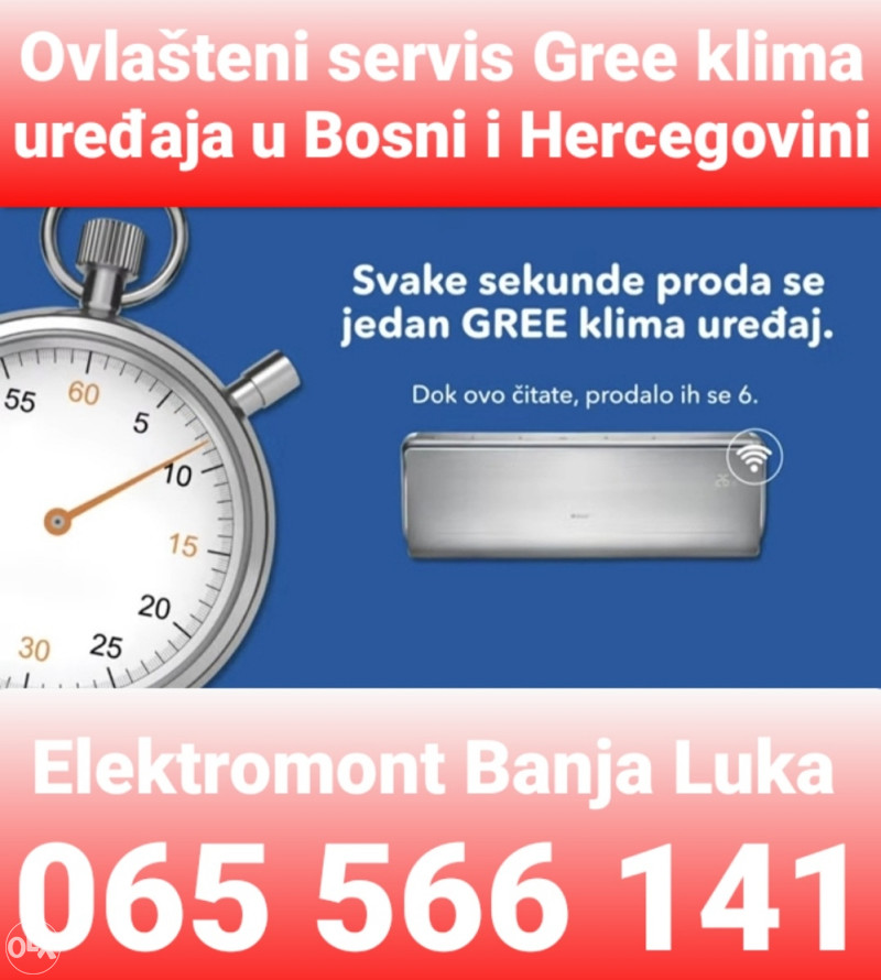 AKCIJA Gree INVERTER Klima Sa Ugradnjom 065 566 141 B.L - Klima Uređaji ...