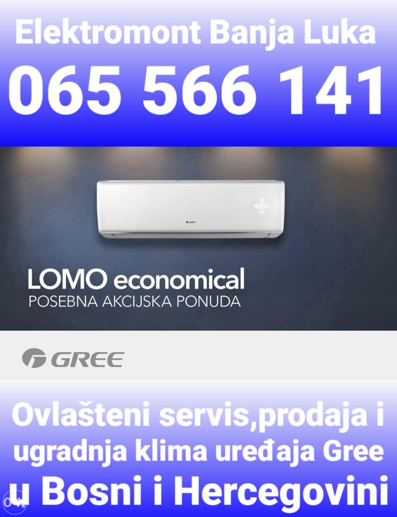 AKCIJA Gree INVERTER Klima Sa Ugradnjom 065 566 141 B.L - Klima Uređaji ...